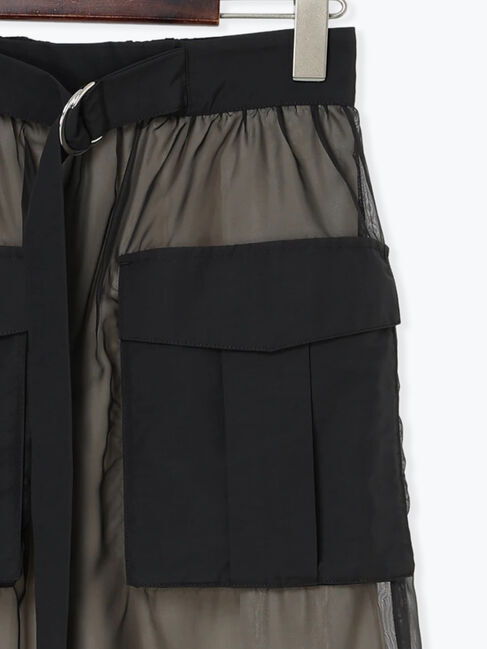 Te chichi「シアービッグポケットスカート《2025summer catalog item》」|スカート|