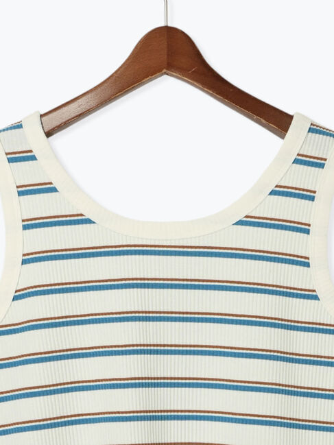 Te chichi TERRASSE「前後2WAYヘンリーネックタンクトップ」|タンクトップ|