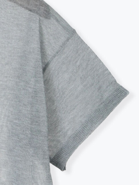 Te chichi TERRASSE「シアーロゴトップス」|ニット・セーター|