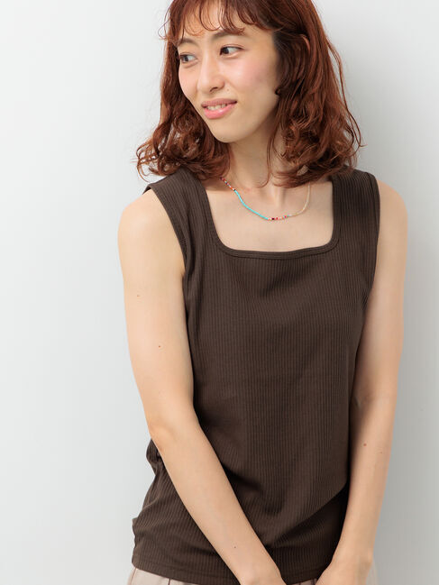 Lugnoncure「【抗菌防臭】前後2WAYタンクトップ《2025autumn catalog item》」|タンクトップ|カーキ