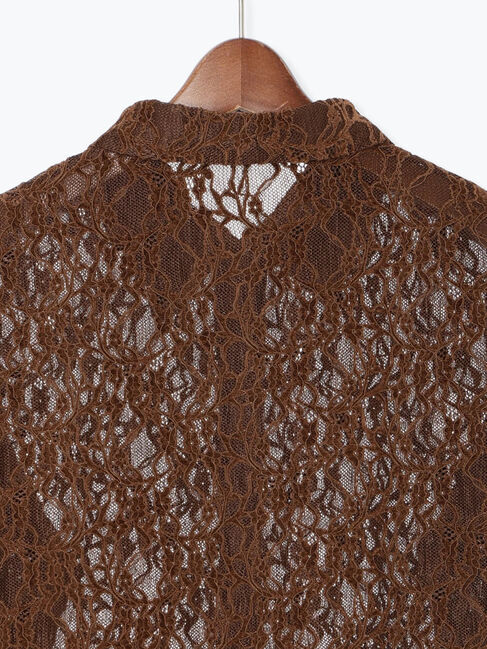 Te chichi「起毛レースシャツ」|シャツ・ブラウス|