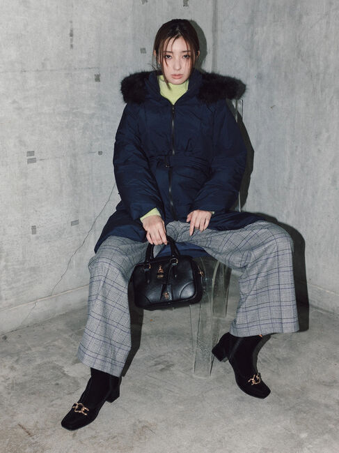 Te chichi「【宮本茉由着用】グレンチェックスラックス」|その他|