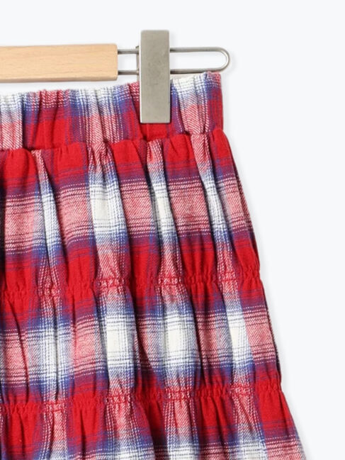 Samansa Mos2「シャーリングティアードスカート」|スカート|