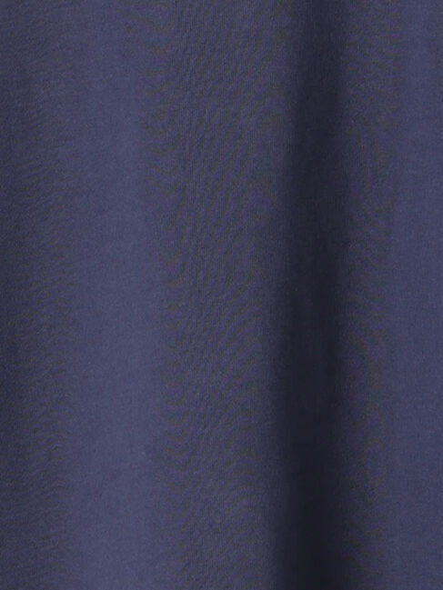 Samansa Mos2 blue「裏毛ロゴスウェット」|Tシャツ・カットソー|