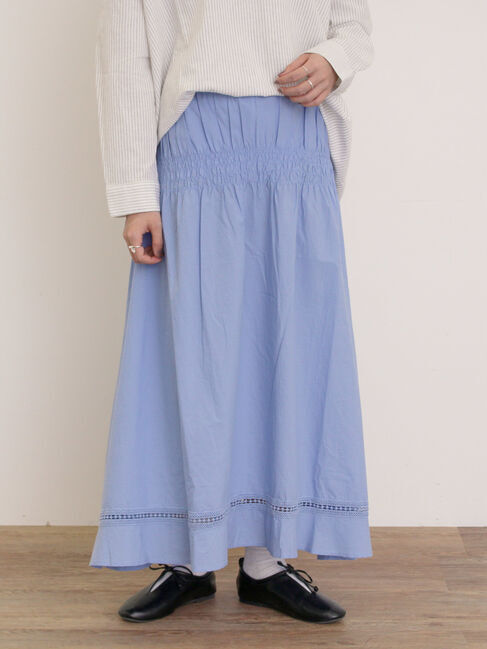 Samansa Mos2「2WAYシャーリングスカート」|スカート|