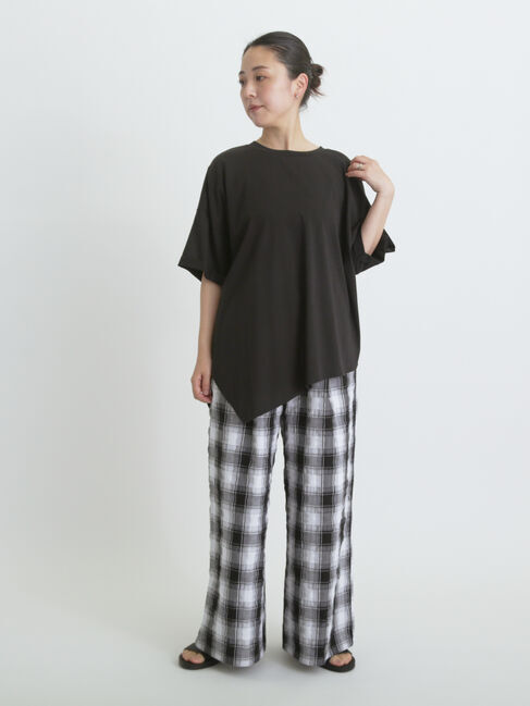 sm2rhythm「アシンメトリープルオーバー」|Tシャツ・カットソー|