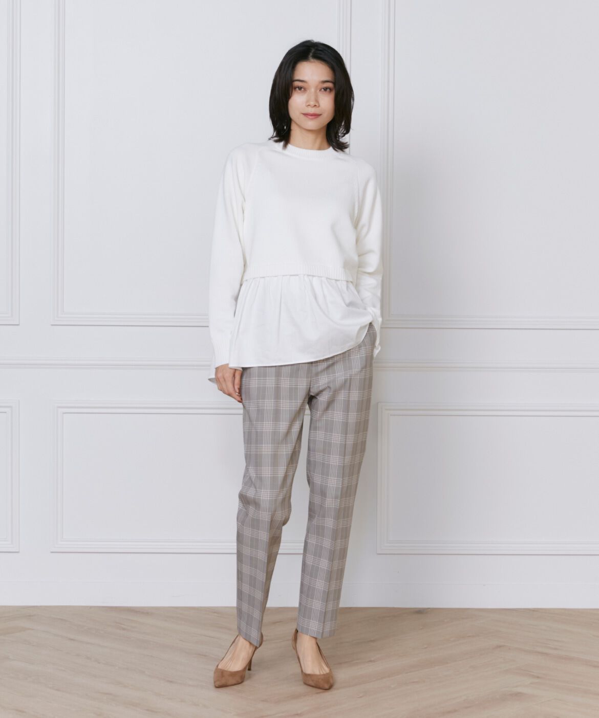 INED「美脚テーパードパンツ」|その他|