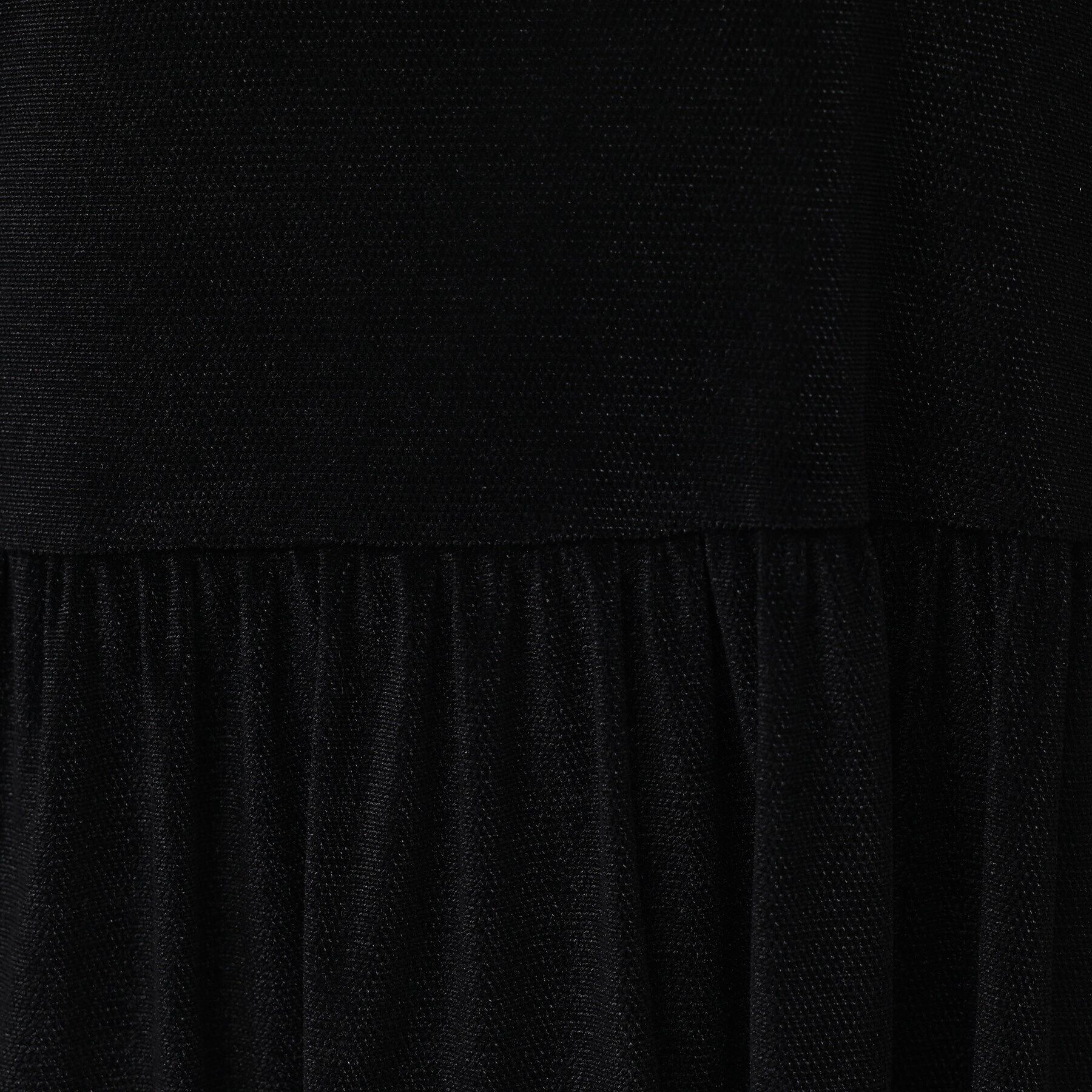 UNTITLED「【透け感/キャミ付】シアーベロア ペプラムブラウス」|シャツ・ブラウス|