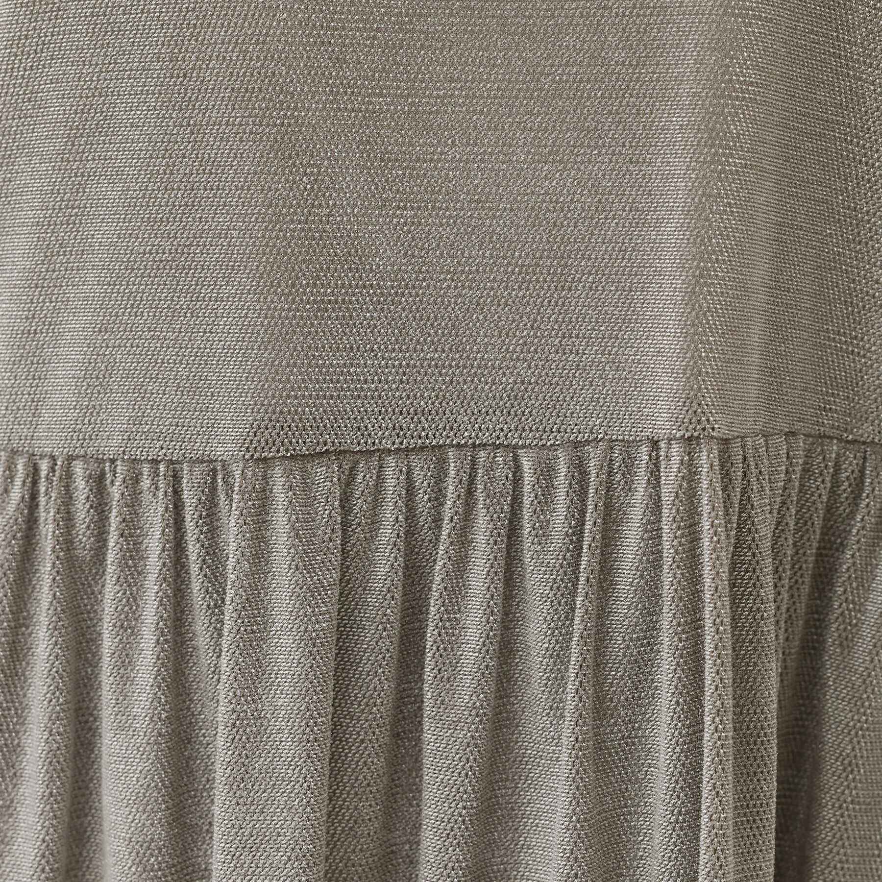 UNTITLED「【透け感/キャミ付】シアーベロア ペプラムブラウス」|シャツ・ブラウス|