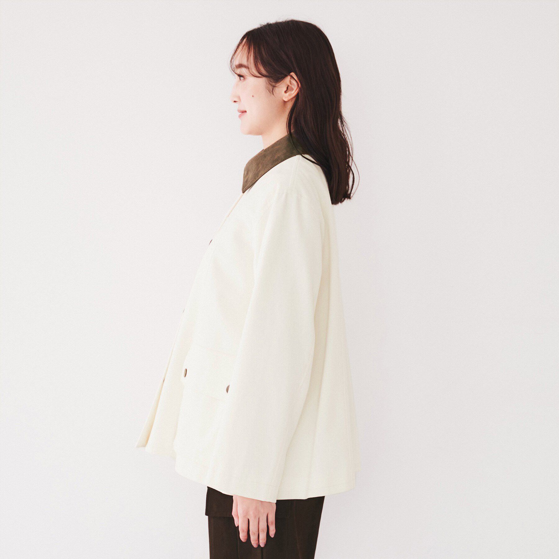 UNTITLED「【ヴィンテージ感】コットンモール ショートブルゾン」|ブルゾン・スタジャン|