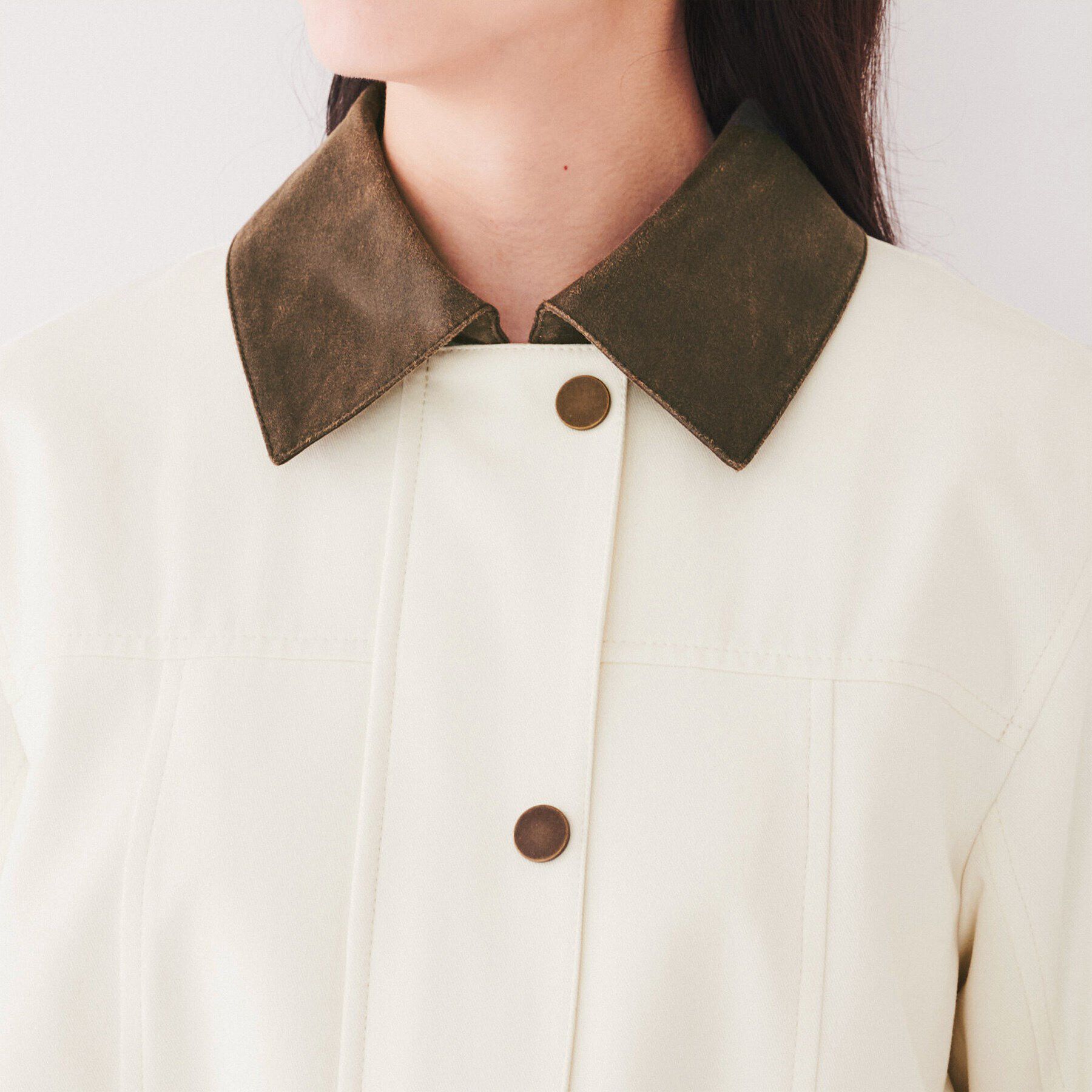 UNTITLED「【ヴィンテージ感】コットンモール ショートブルゾン」|ブルゾン・スタジャン|