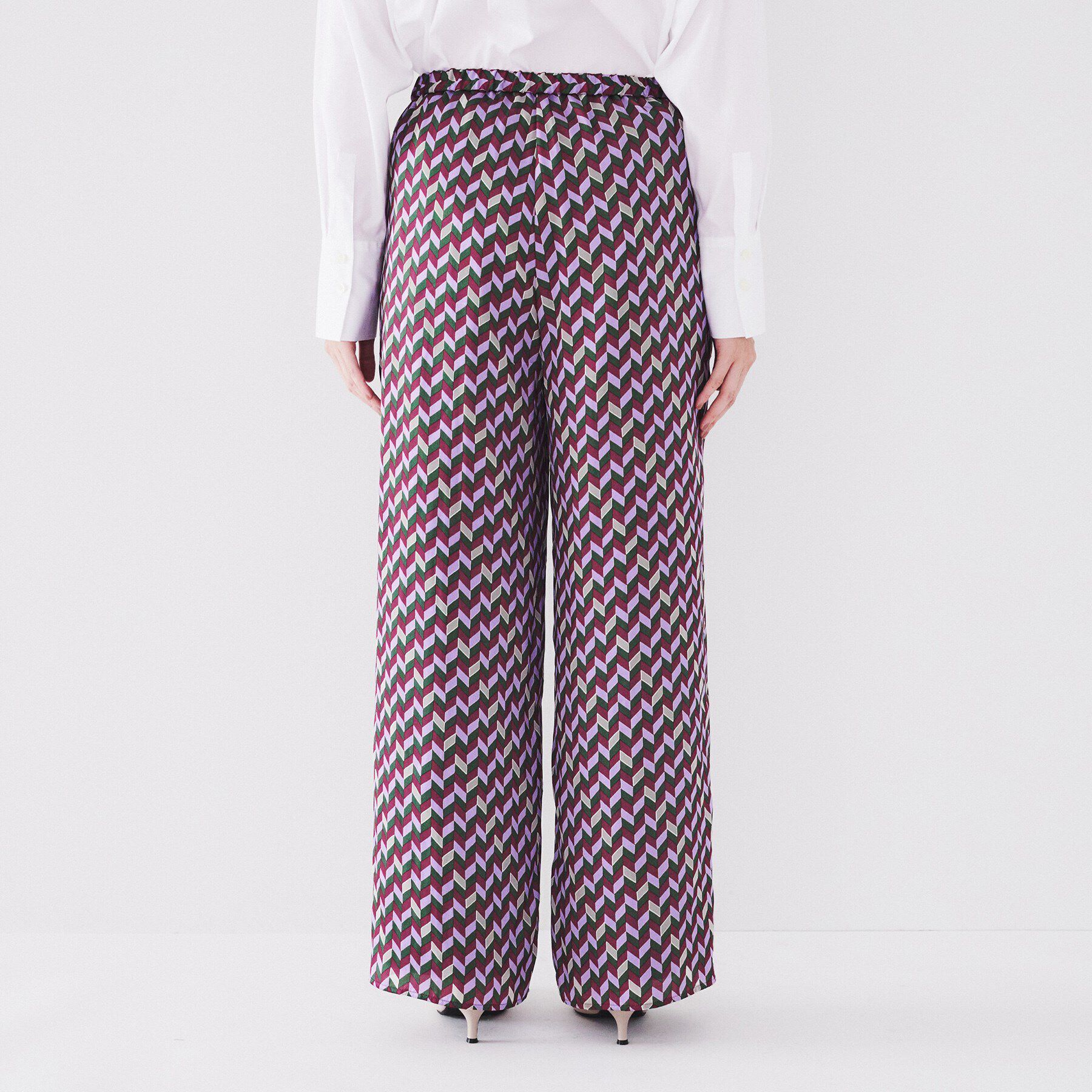 UNTITLED「ジオメトリック柄イージーパンツ」|その他|