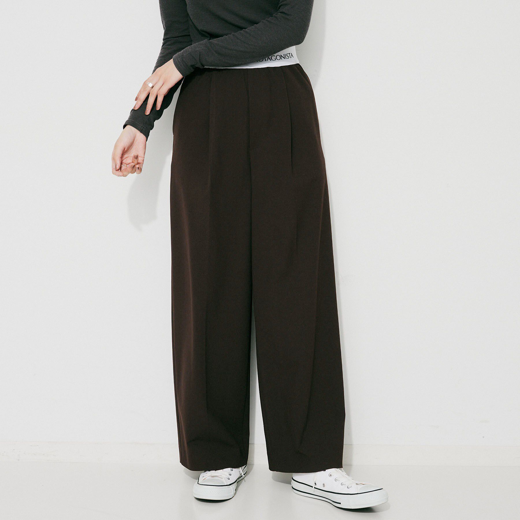 UNTITLED「【PROTAGPNISTA】QUICK DRY WAIST LOGO PANTS」|その他|