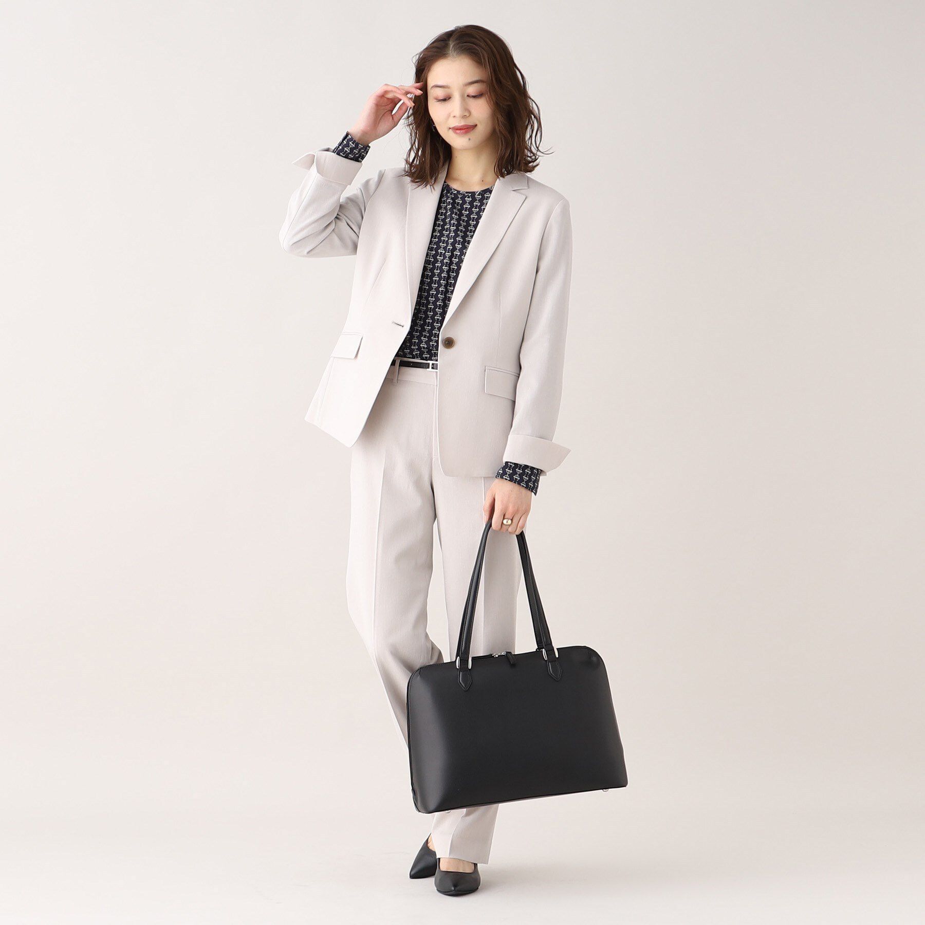 UNTITLED「【PC・A4サイズ書類対応】ベーシックトート」|トートバッグ|