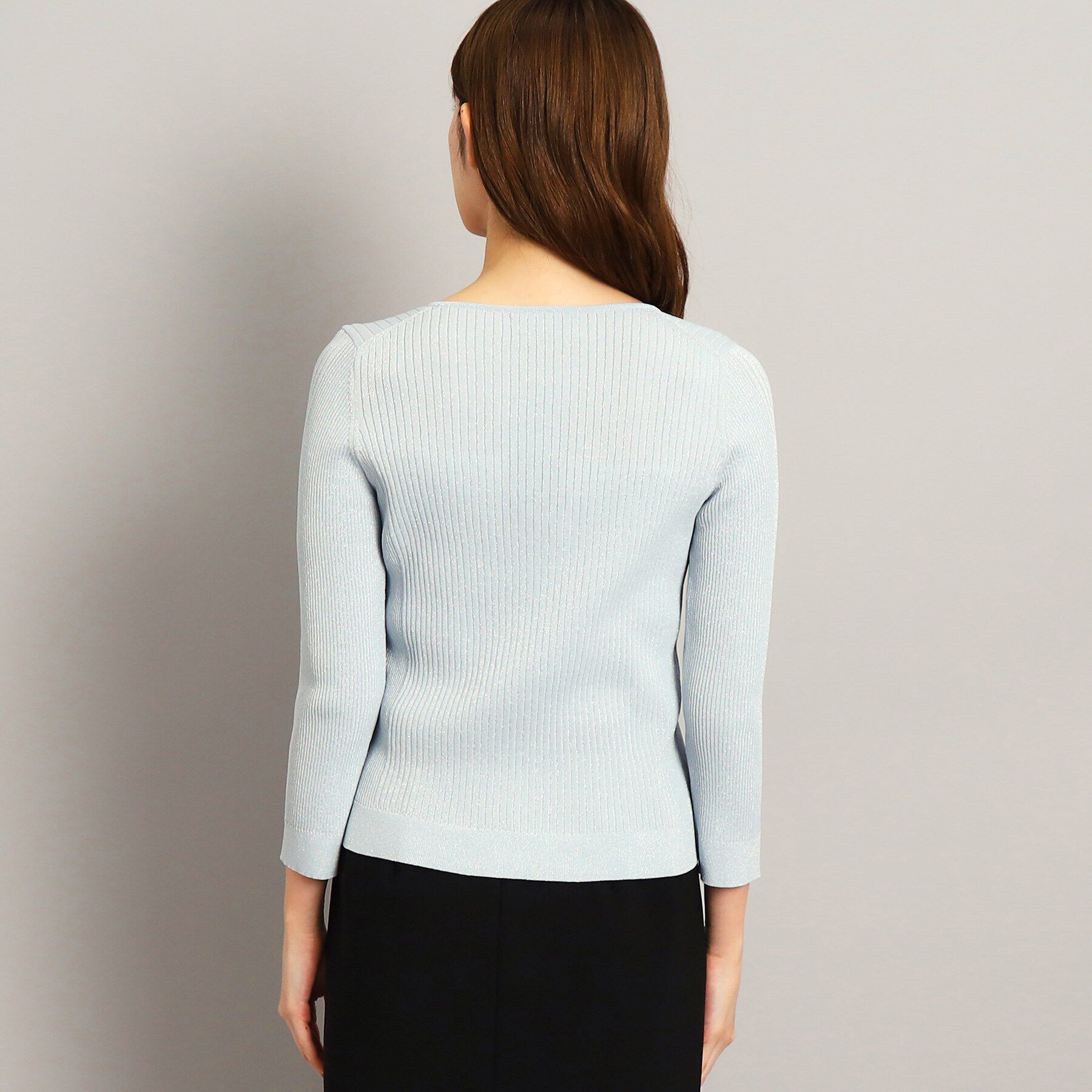 COUP DE CHANCE「【洗える】上品に華やぐラメニット」|ニット・セーター|