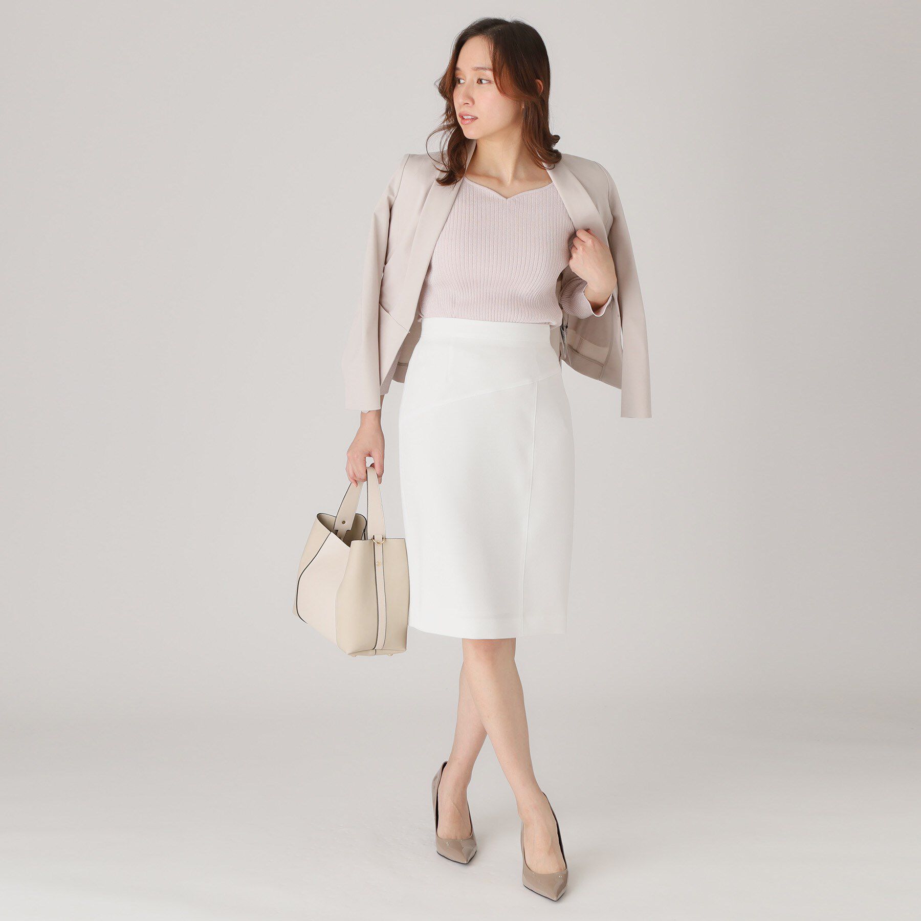 COUP DE CHANCE「【手洗い可／日本製】タイトスカート」|スカート|