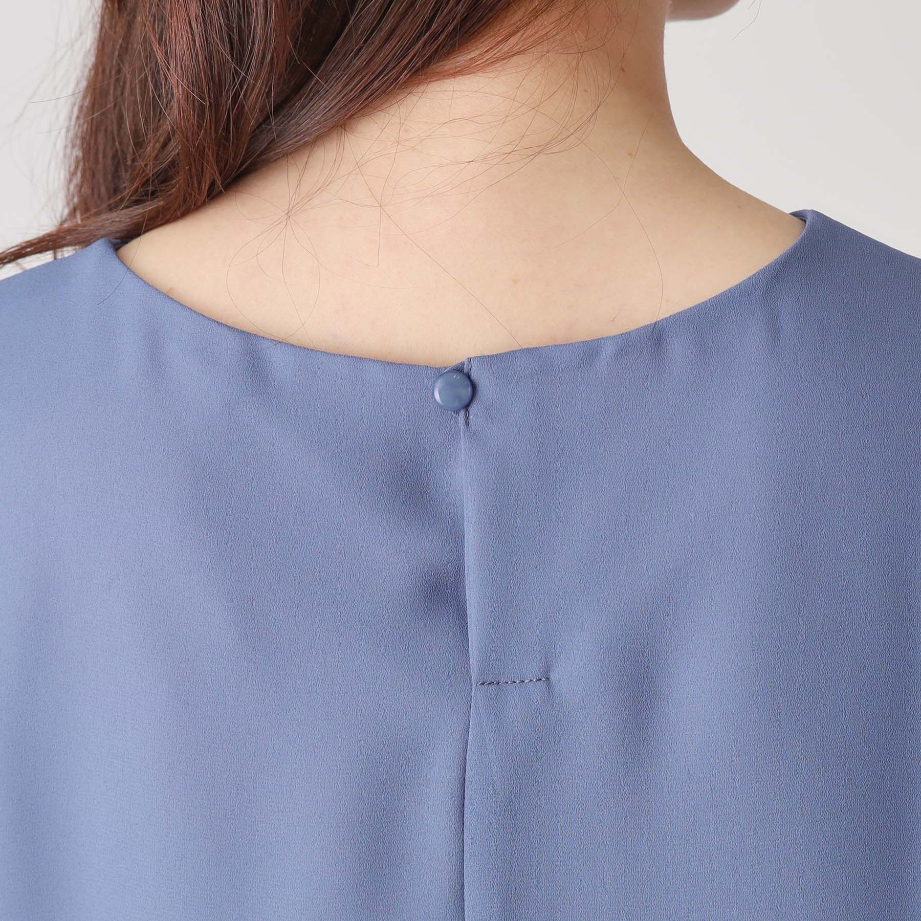 COUP DE CHANCE「【洗える／日本製】チューリップ袖ブラウス」|シャツ・ブラウス|