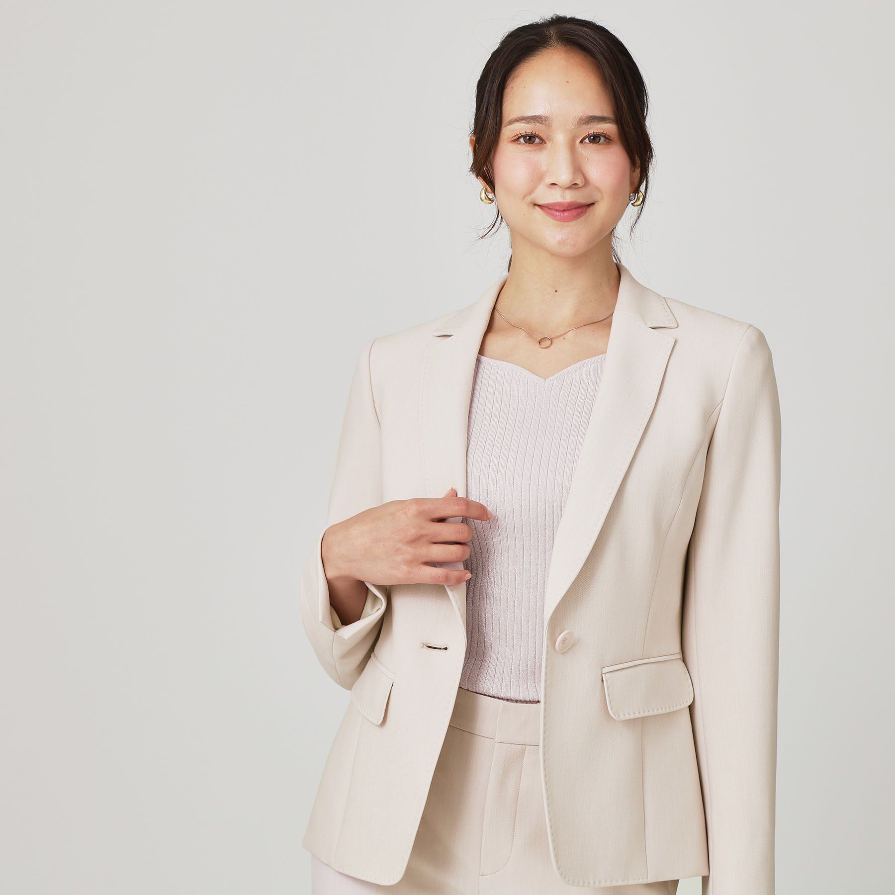 COUP DE CHANCE「【手洗い可／日本製／スーツ可】テーラードジャケット」|テーラードジャケット|