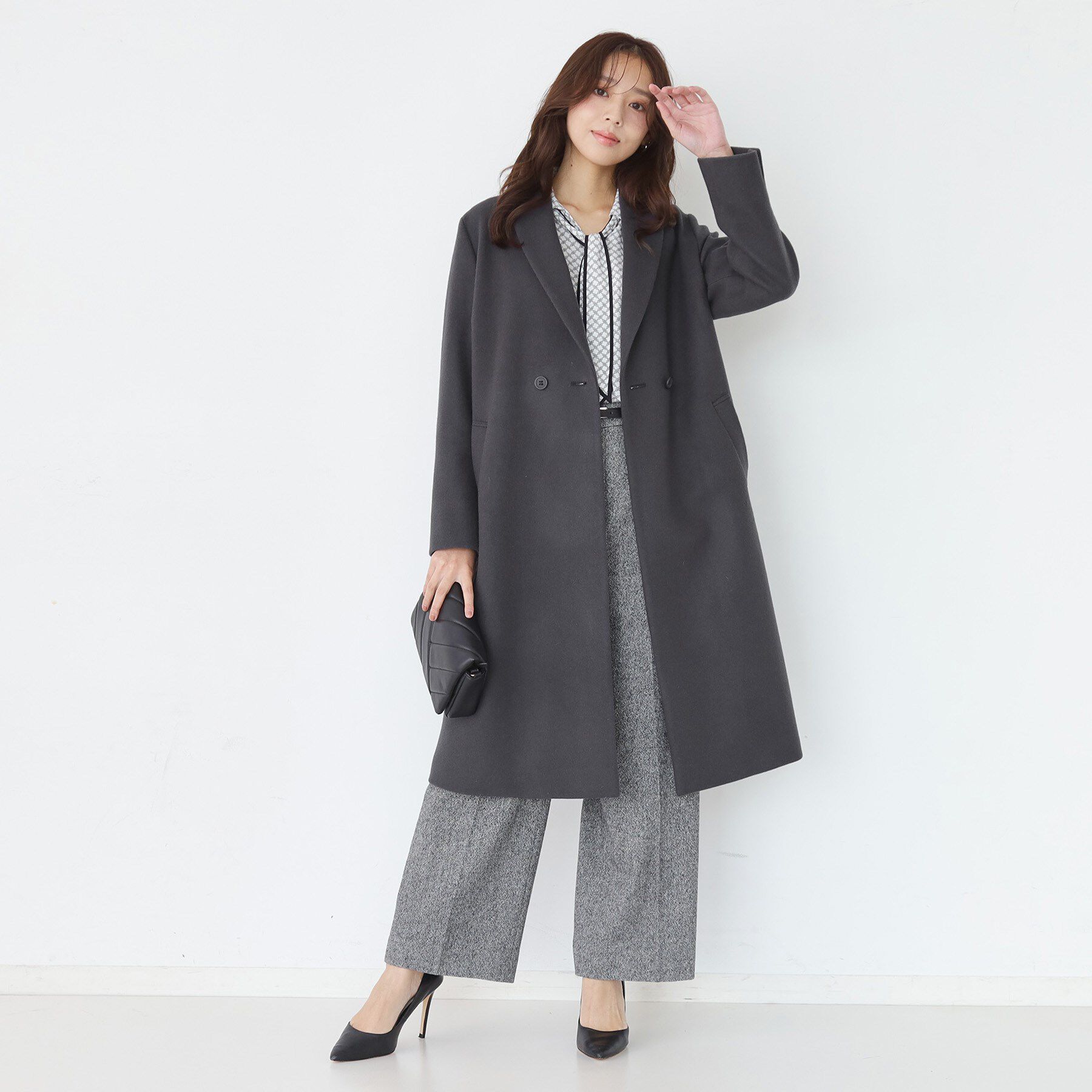 COUP DE CHANCE「【日本製】チェスター風コート」|チェスターコート|