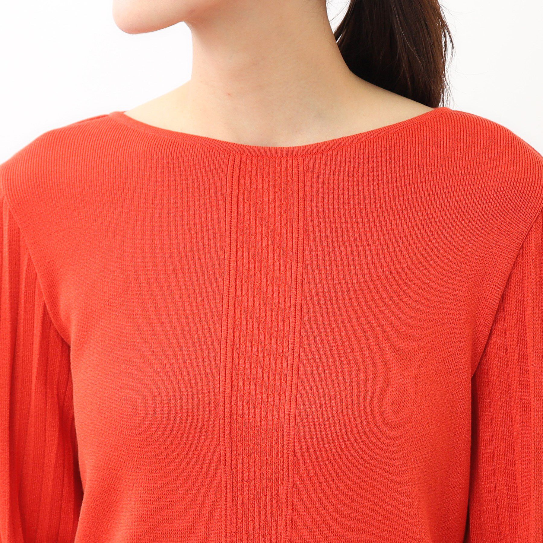 Reflect「【大人気ニットに新色登場！マイカラニット+／細見え／WEB限定カラーあり／マシンウォッシュ可／選べる」|ニット・セーター|