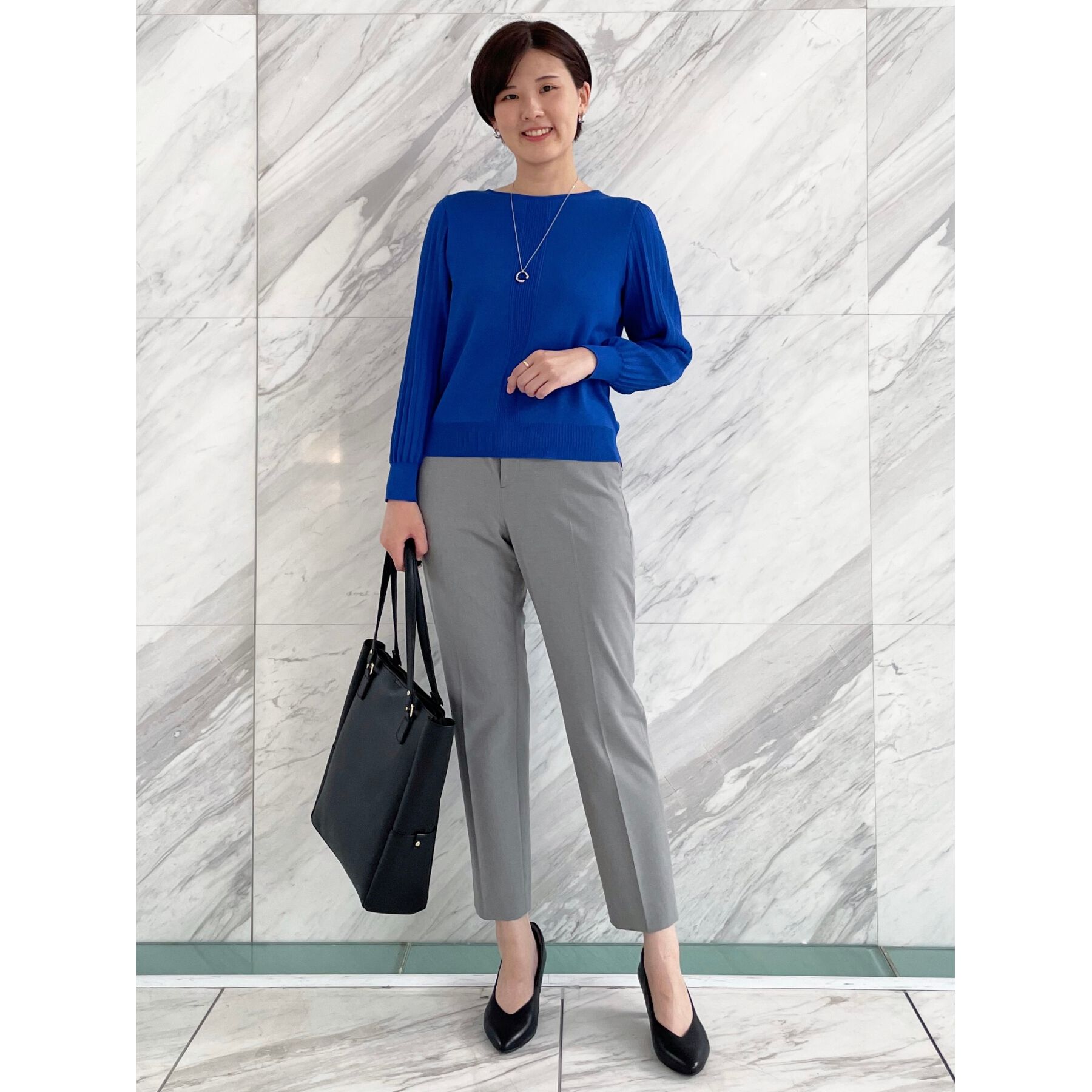 Reflect「【大人気ニットに新色登場！マイカラニット+／細見え／WEB限定カラーあり／マシンウォッシュ可／選べる」|ニット・セーター|