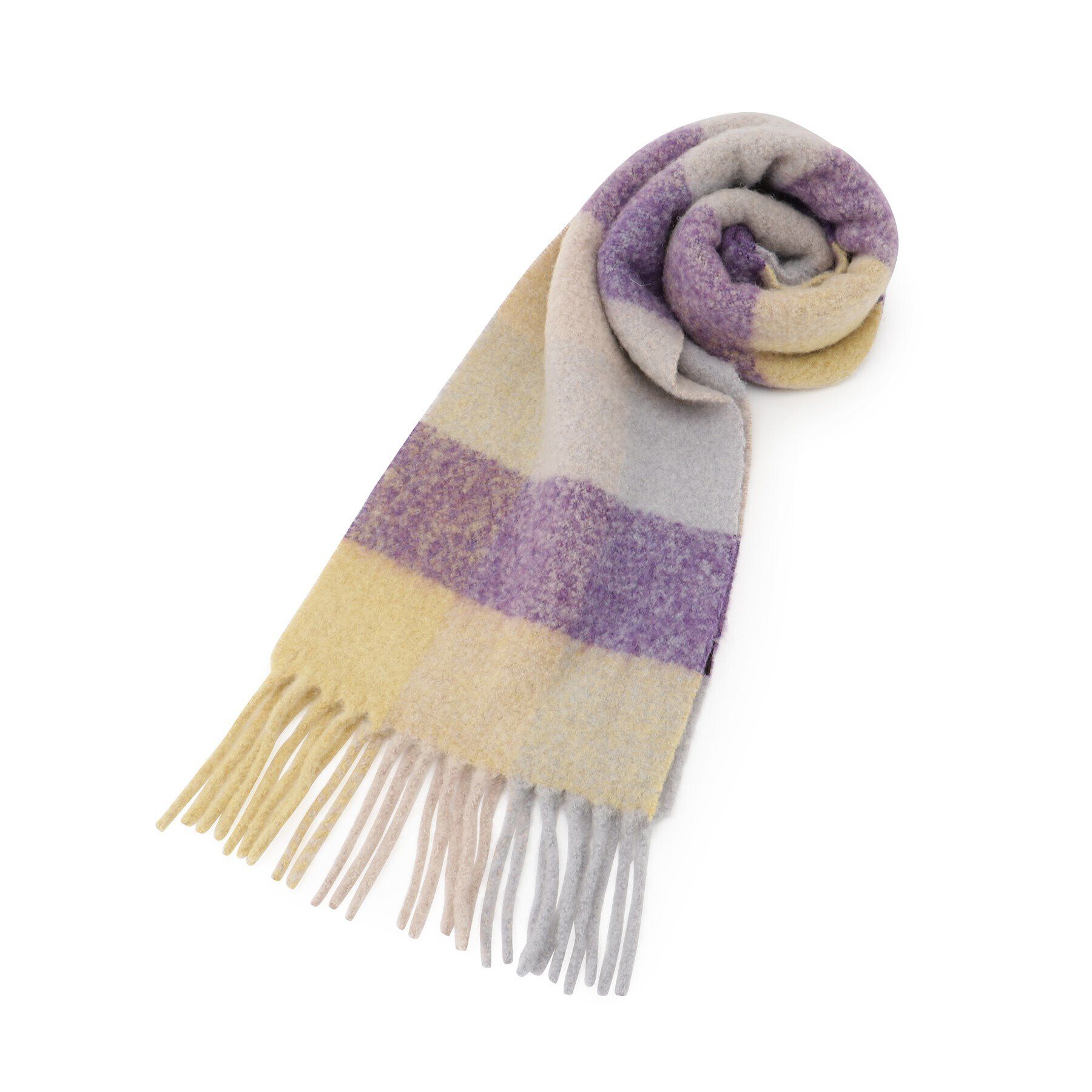 Reflect「モヘヤ混チャンキーマフラー」|ストール|