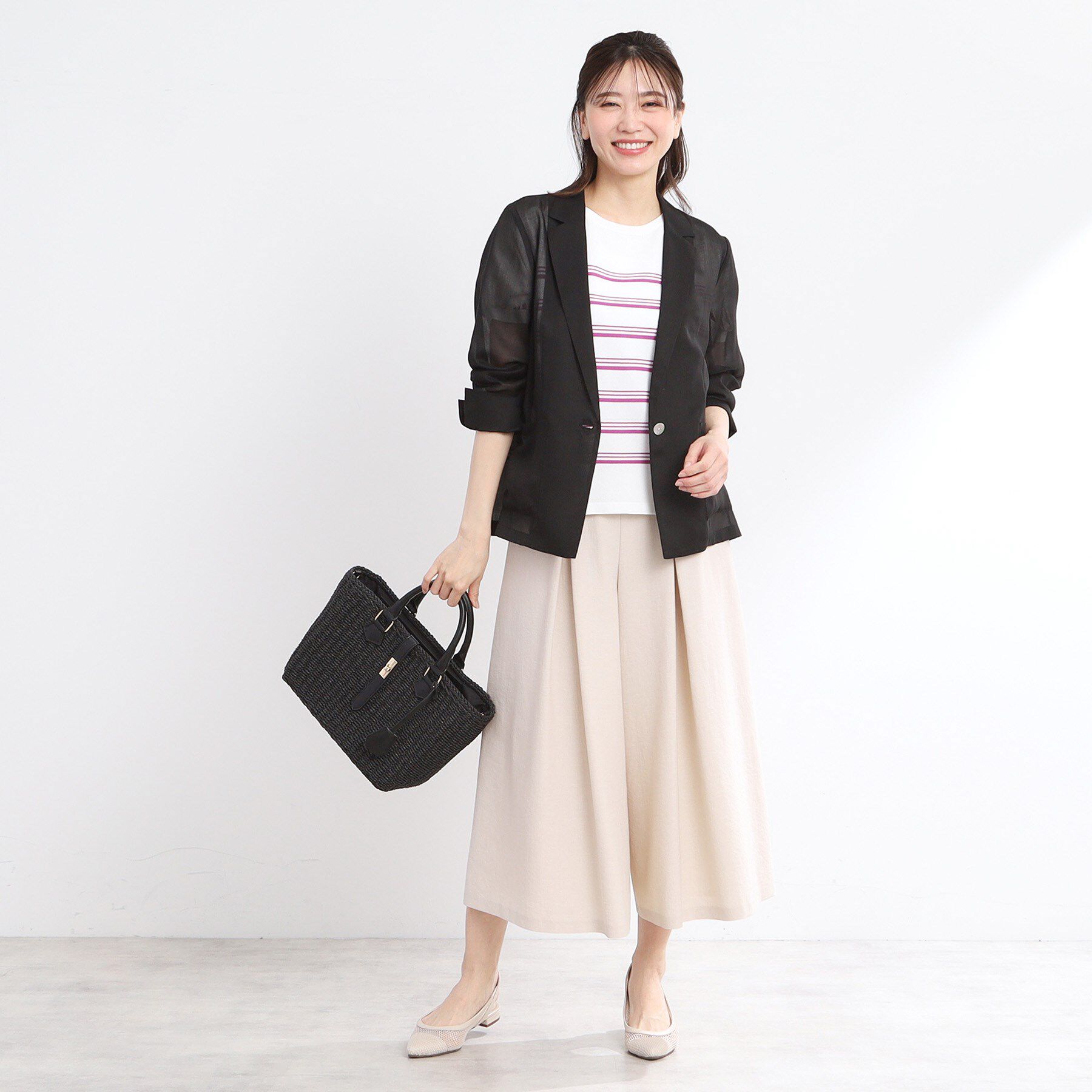 Reflect「【接触冷感／洗える】シアージャケット」|テーラードジャケット|