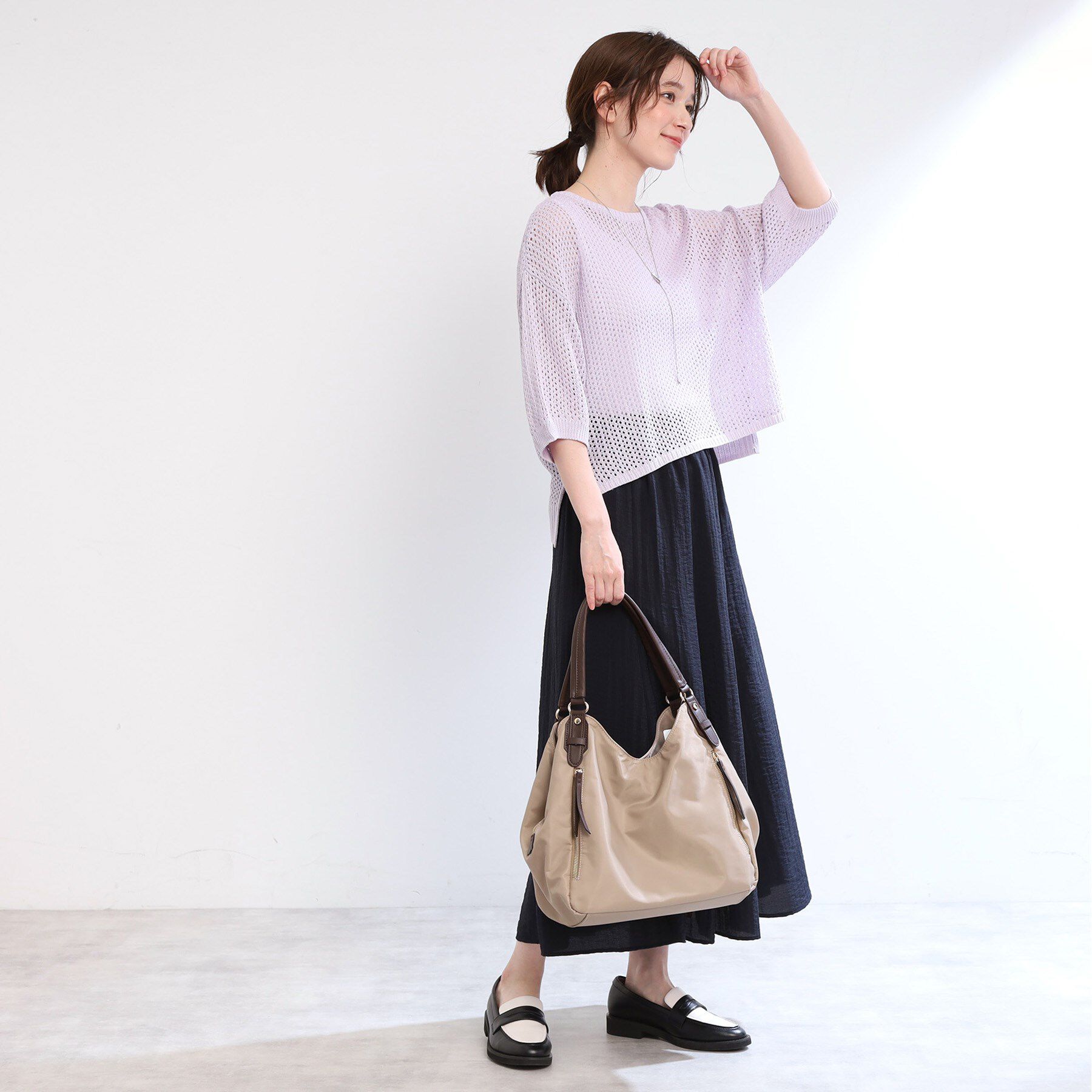 Reflect「【手洗い可】レーシーニット」|ニット・セーター|