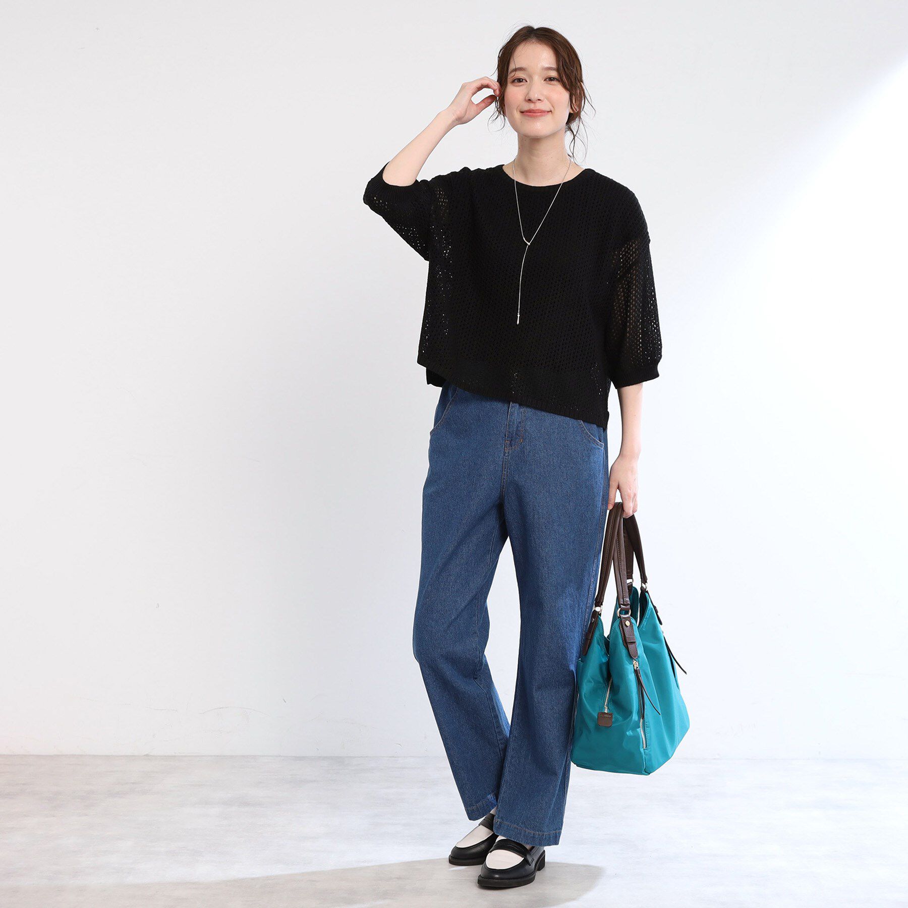 Reflect「【手洗い可】レーシーニット」|ニット・セーター|