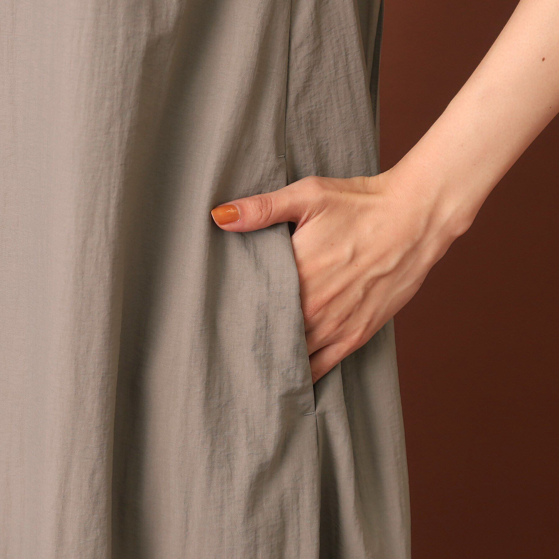 DRESSTERIOR「【接触冷感/撥水】タフタキャミワンピース」|ワンピース|