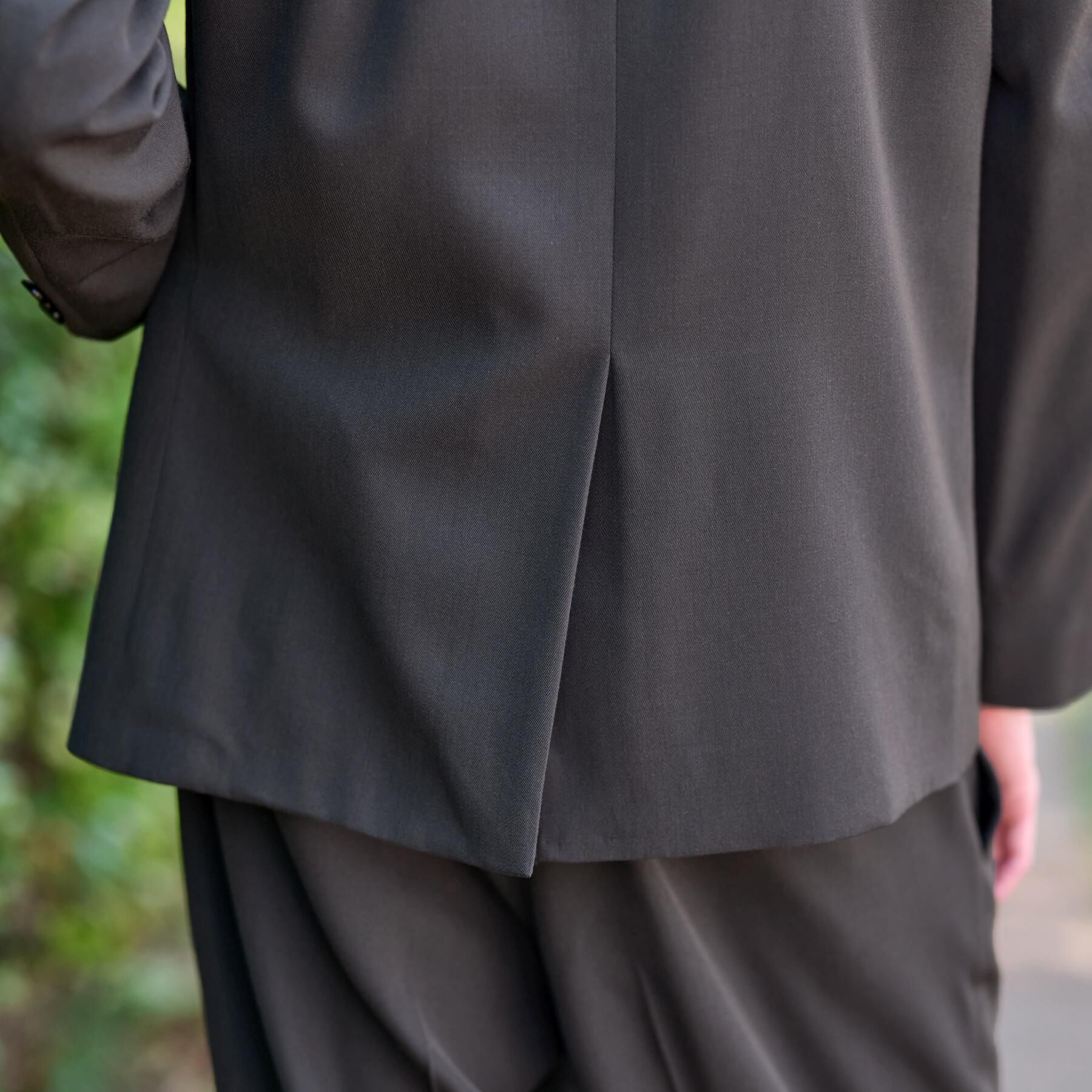 DRESSTERIOR「【セットアップ可】クリアーカルゼ コンフォータブル ダブルジャケット」|テーラードジャケット|