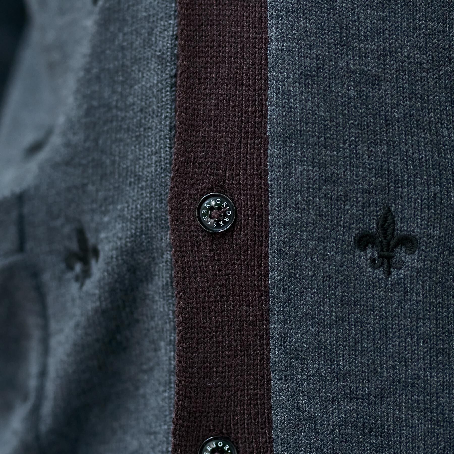 DRESSTERIOR「エンブロイダリー ニットカーディガン」|カーディガン|