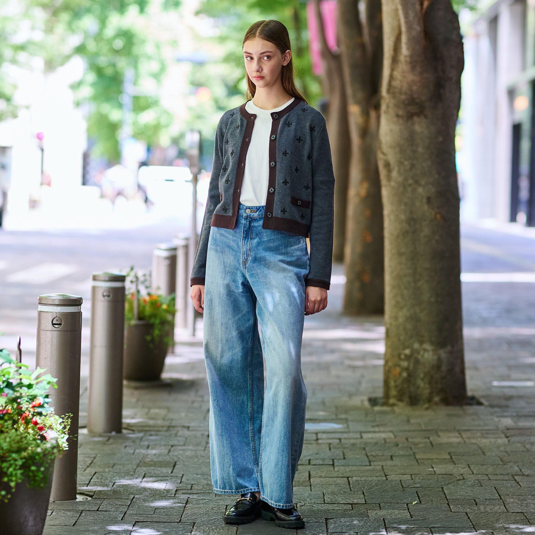 DRESSTERIOR「リリィクレストカーディガン」|カーディガン|