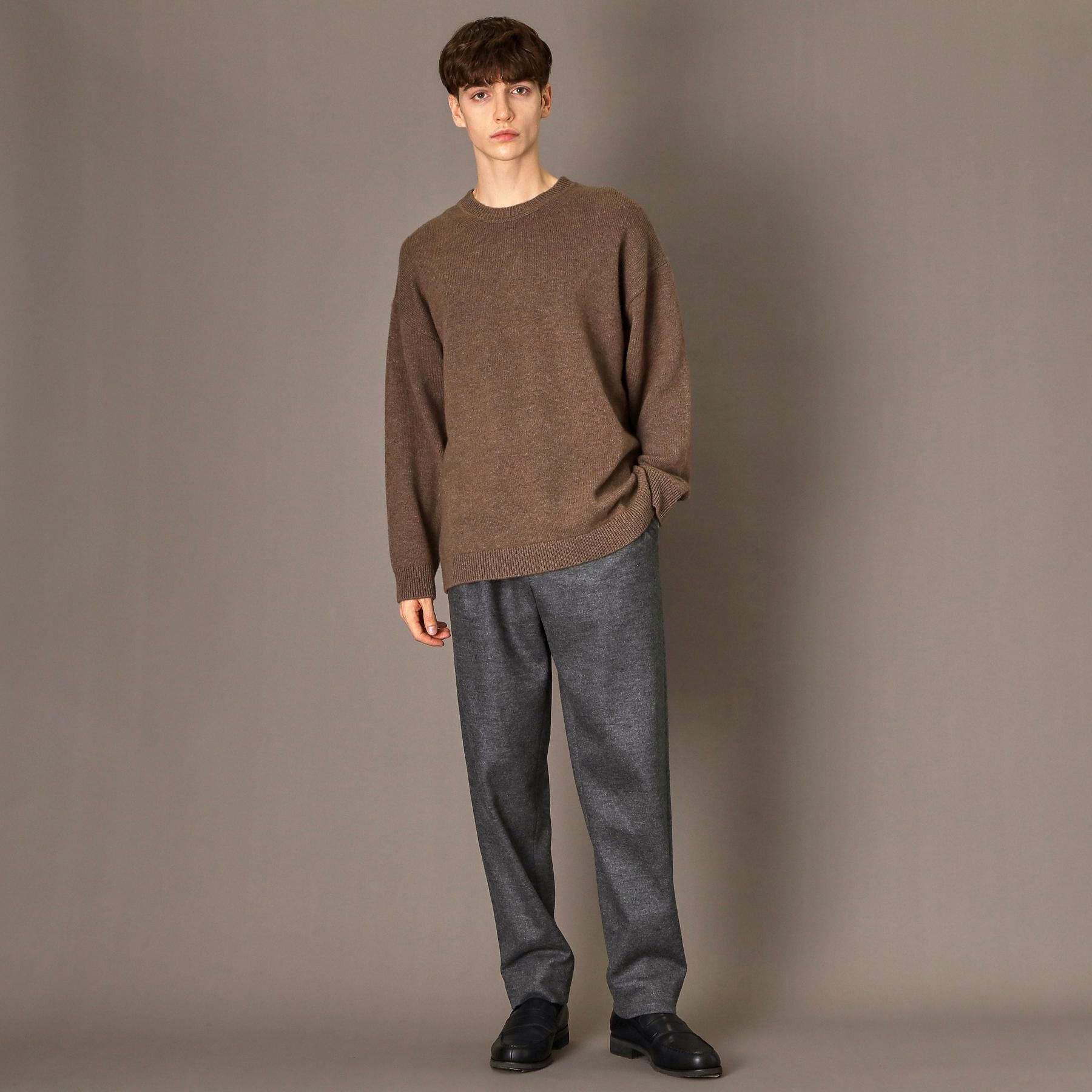 DRESSTERIOR「【干場義雅&times;DRESSTERIOR】ウールカシミヤニット」|ニット・セーター|