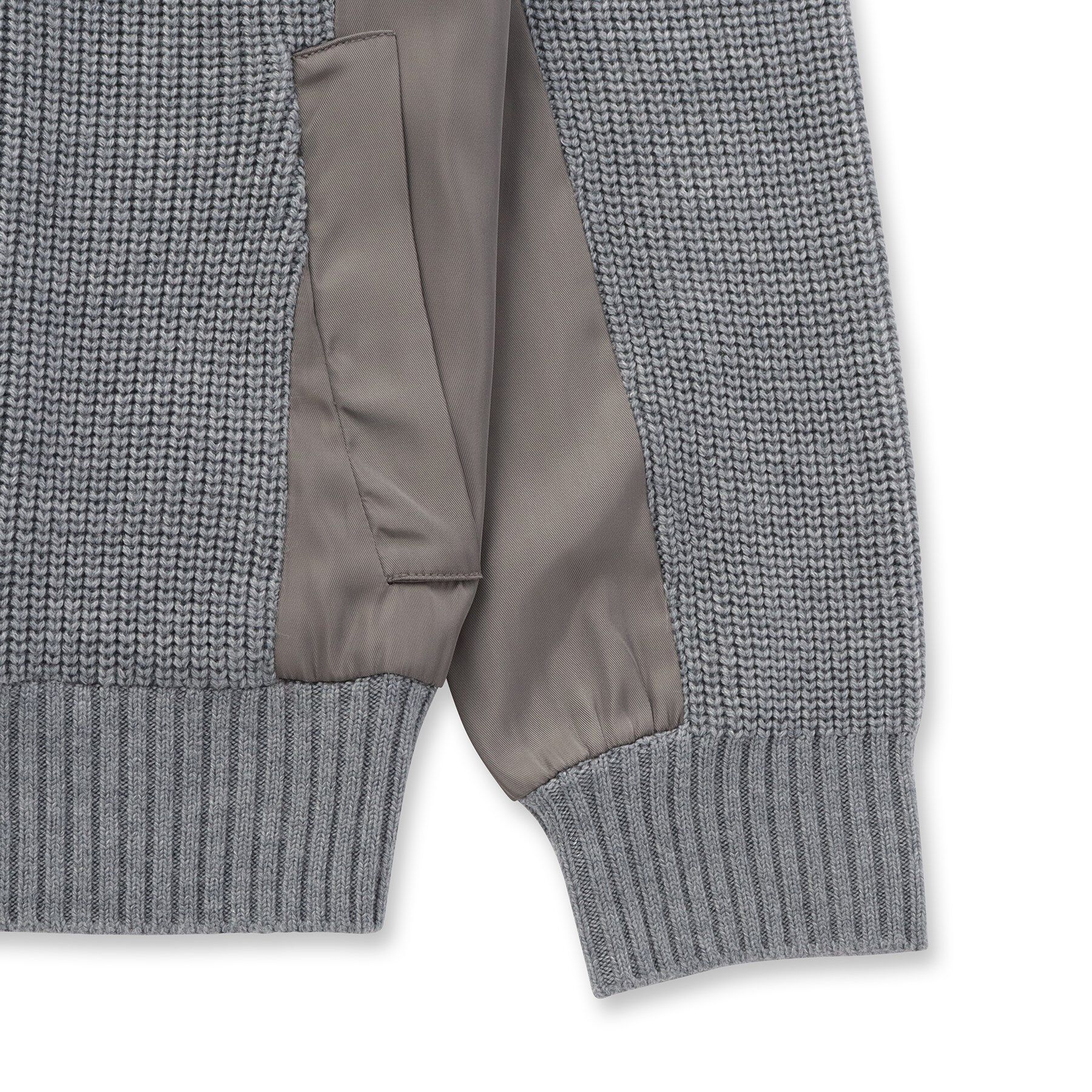 DRESSTERIOR「ミリタリーニットジャケット」|カーディガン|