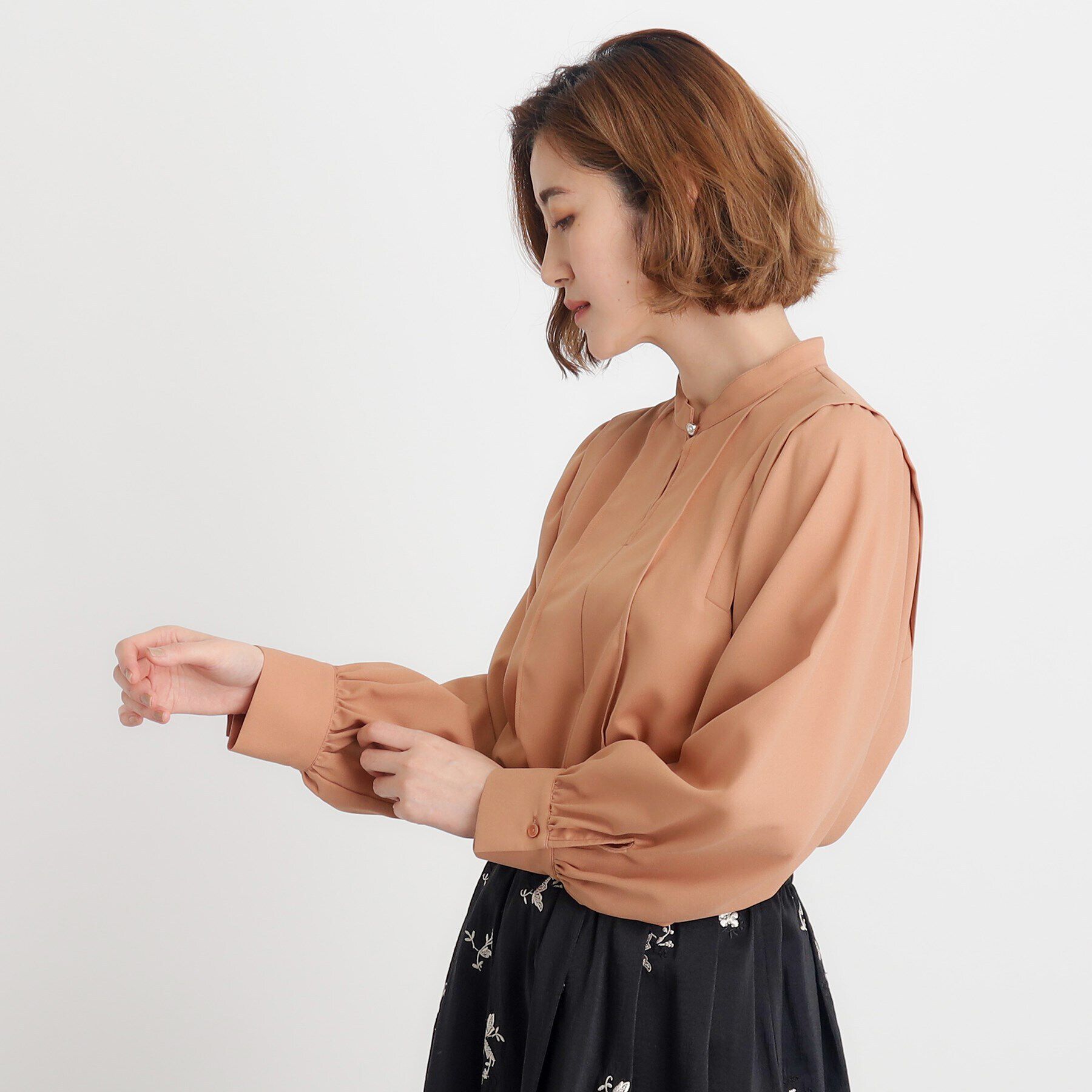 grove「ウイングスリーブボウタイブラウス」|シャツ・ブラウス|