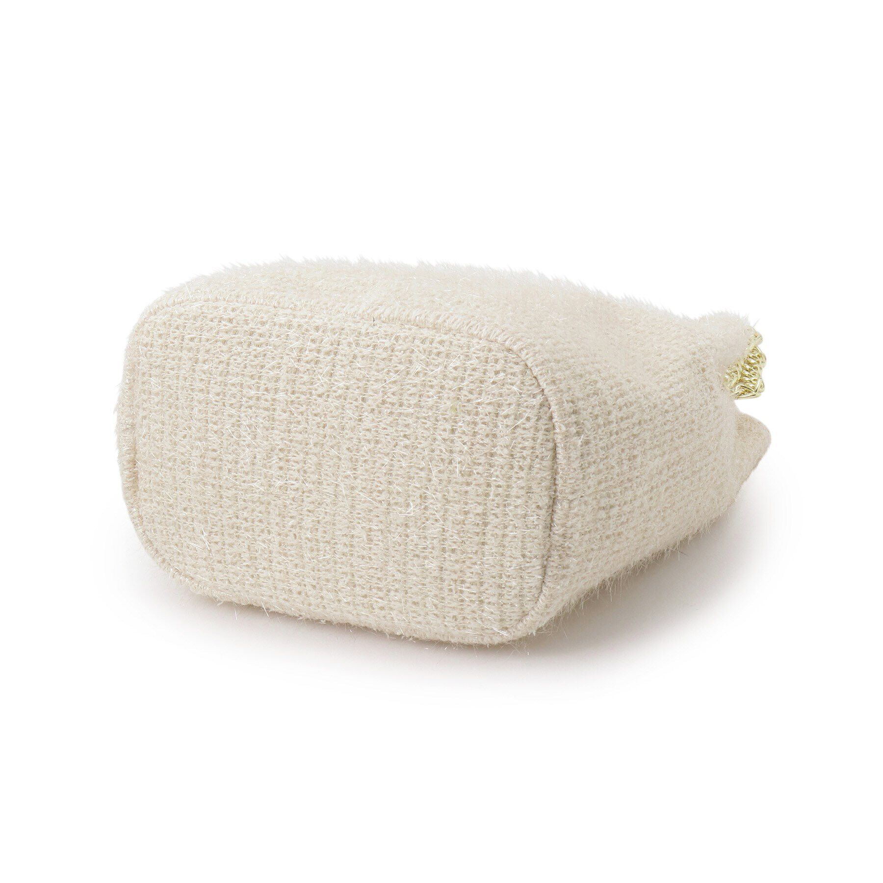 grove「【雑誌掲載】ラメニットチェーン巾着ショルダー」|ショルダー・メッセンジャー|