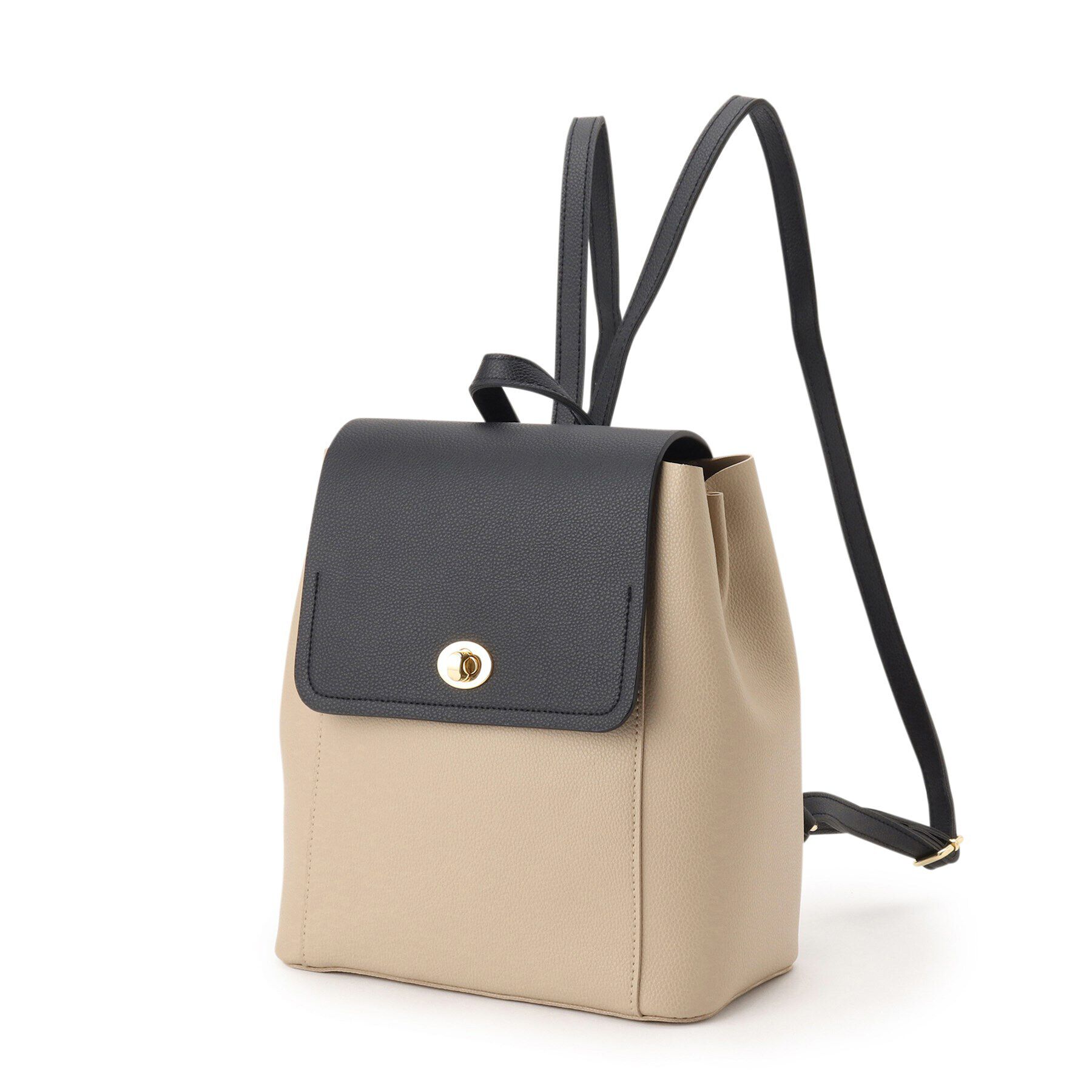 grove「合成皮革中仕切りリュック」|リュック|