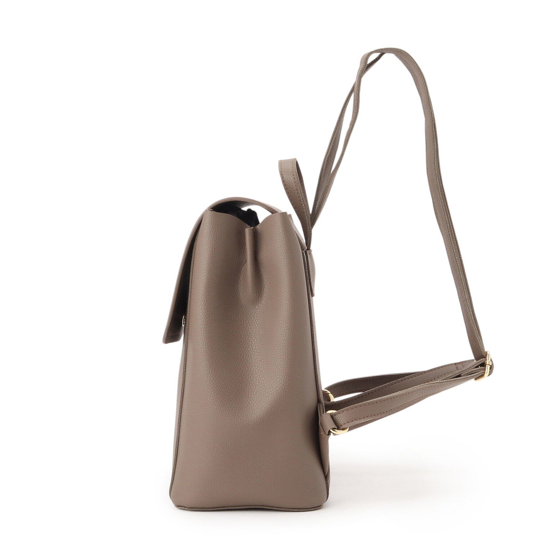 grove「合成皮革中仕切りリュック」|リュック|