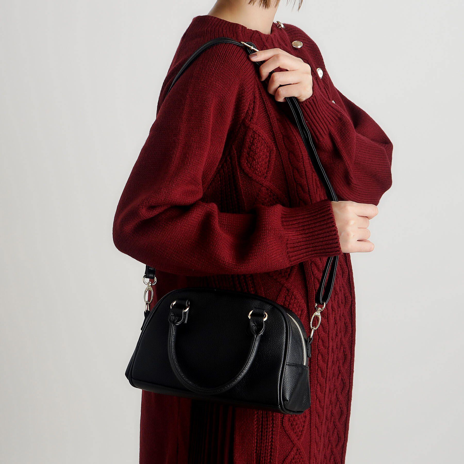 grove「【雑誌掲載】アソートパイピング2WAYボストン」|ショルダー・メッセンジャー|