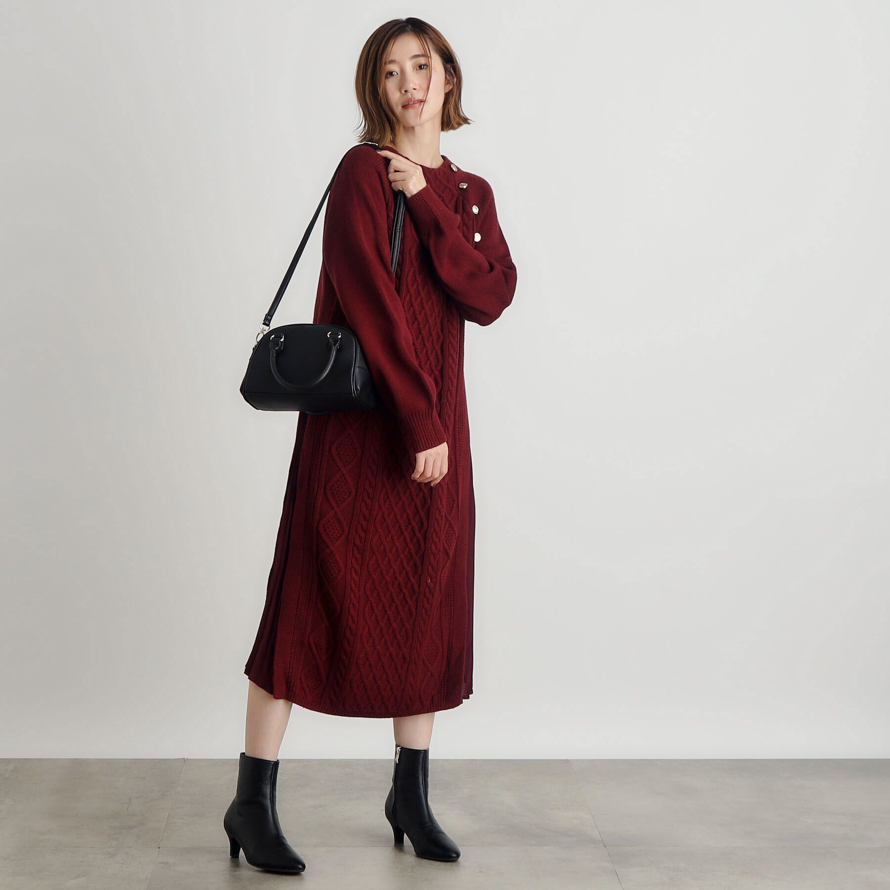 grove「【雑誌掲載】アソートパイピング2WAYボストン」|ショルダー・メッセンジャー|