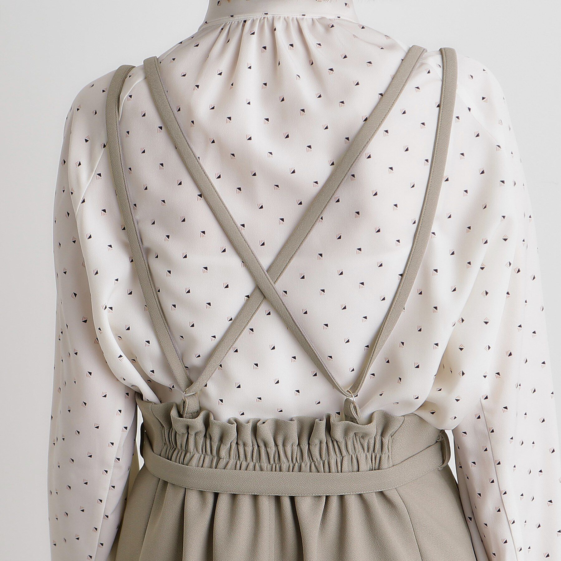 grove「取り外しストラップ付ナロースカート」|スカート|