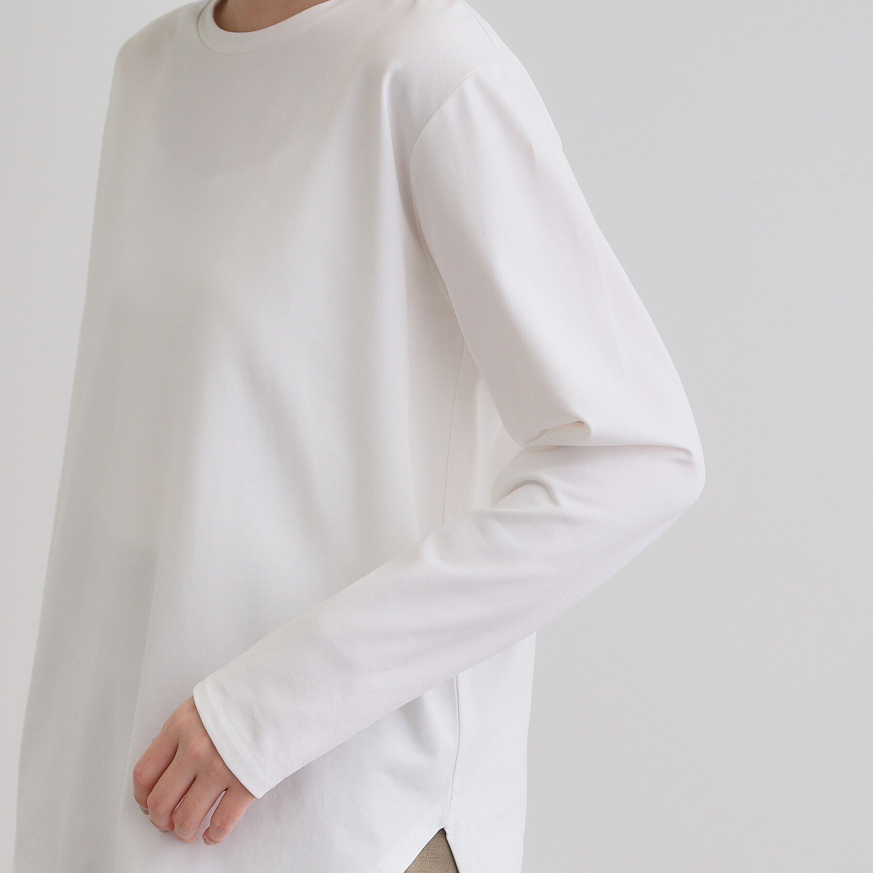 grove「裾テールロンT」|Tシャツ・カットソー|