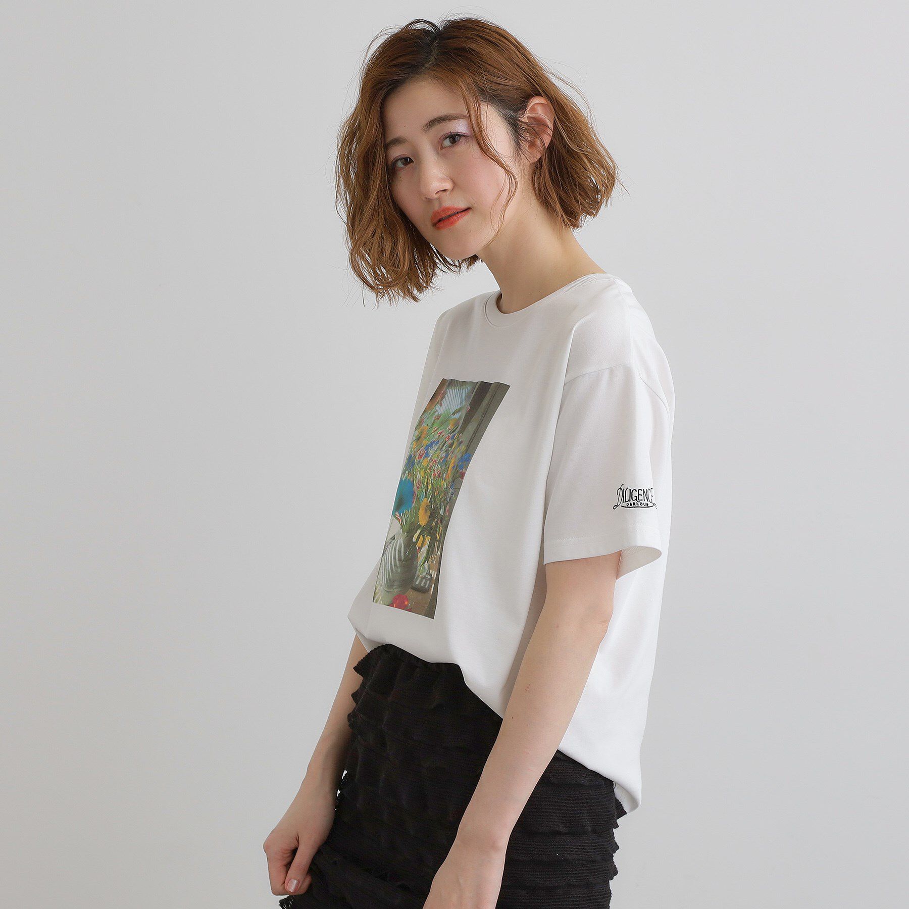 grove「【コラボITEM】DILIGENCE PARLOUR フォトベーシックTシャツ」|Tシャツ・カットソー|