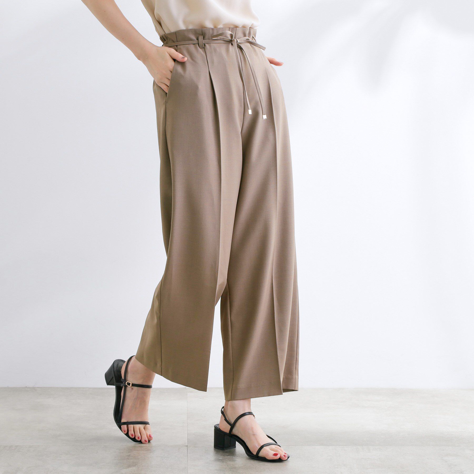 grove「美バランスが叶う　ハイウエストワイドパンツ」|その他|