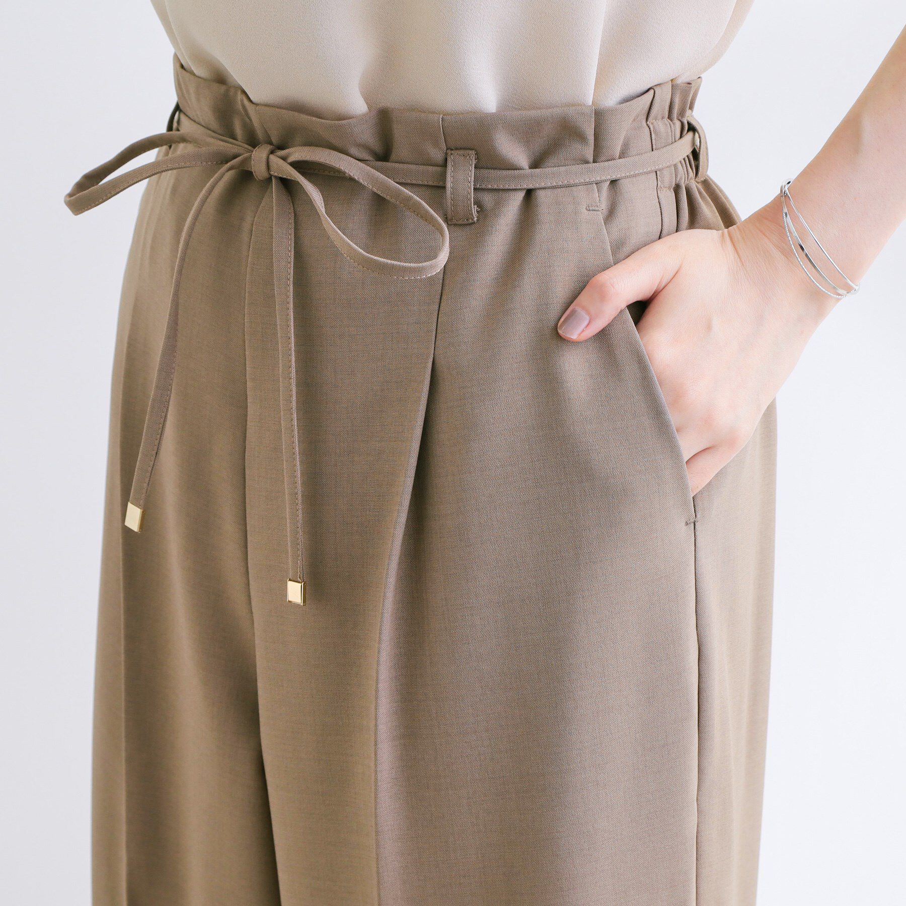 grove「美バランスが叶う　ハイウエストワイドパンツ」|その他|