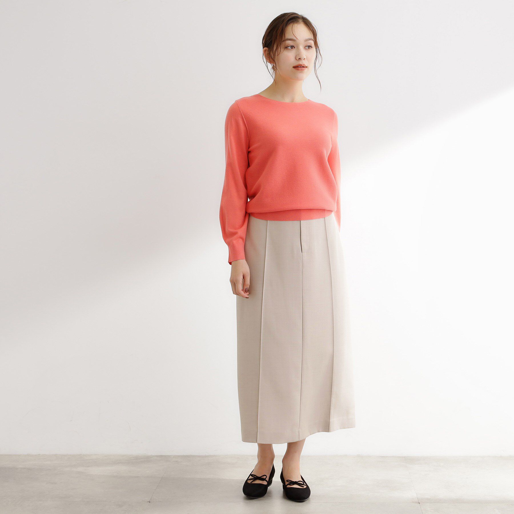 grove「【カセット服】洗えるストレートシルエットスカート」|スカート|