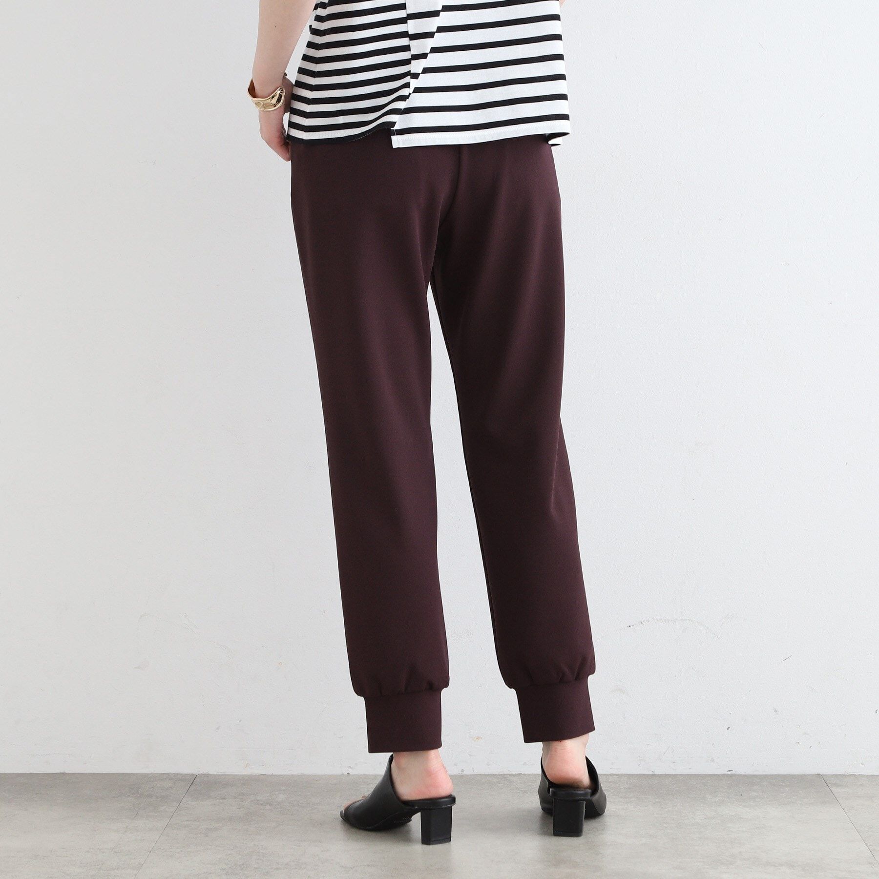 INDIVI「【洗える／UVケア／トレンド】ジョグパンツ」|その他|