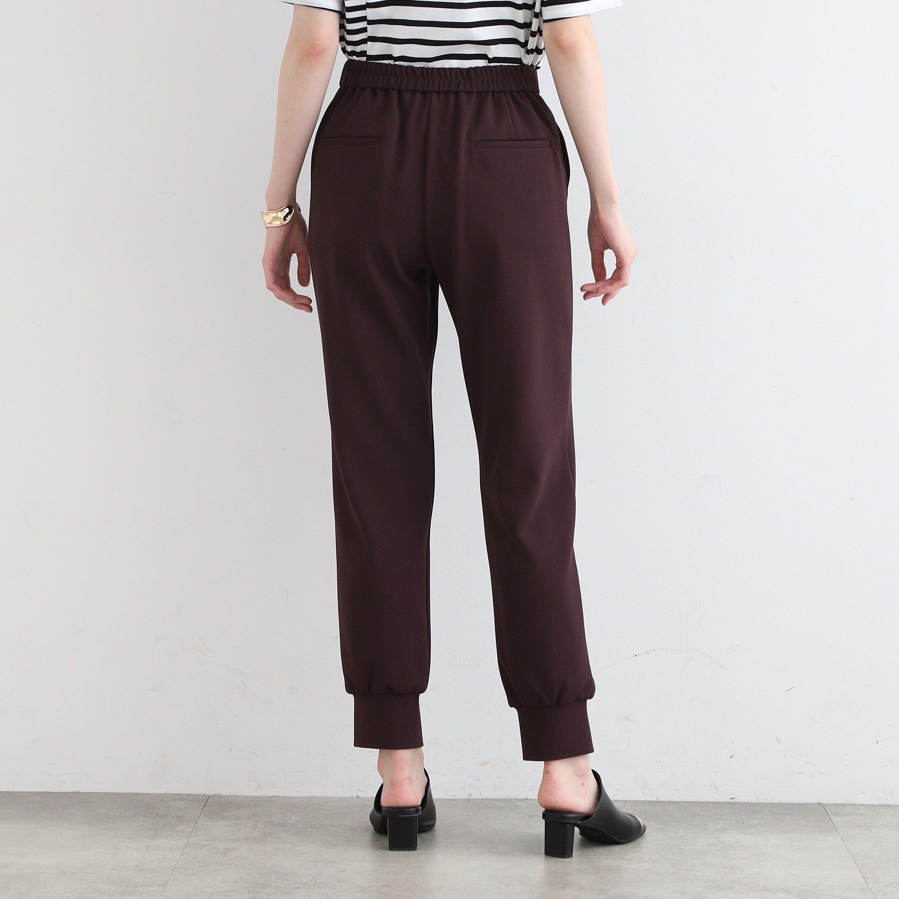 INDIVI「【洗える／UVケア／トレンド】ジョグパンツ」|その他|