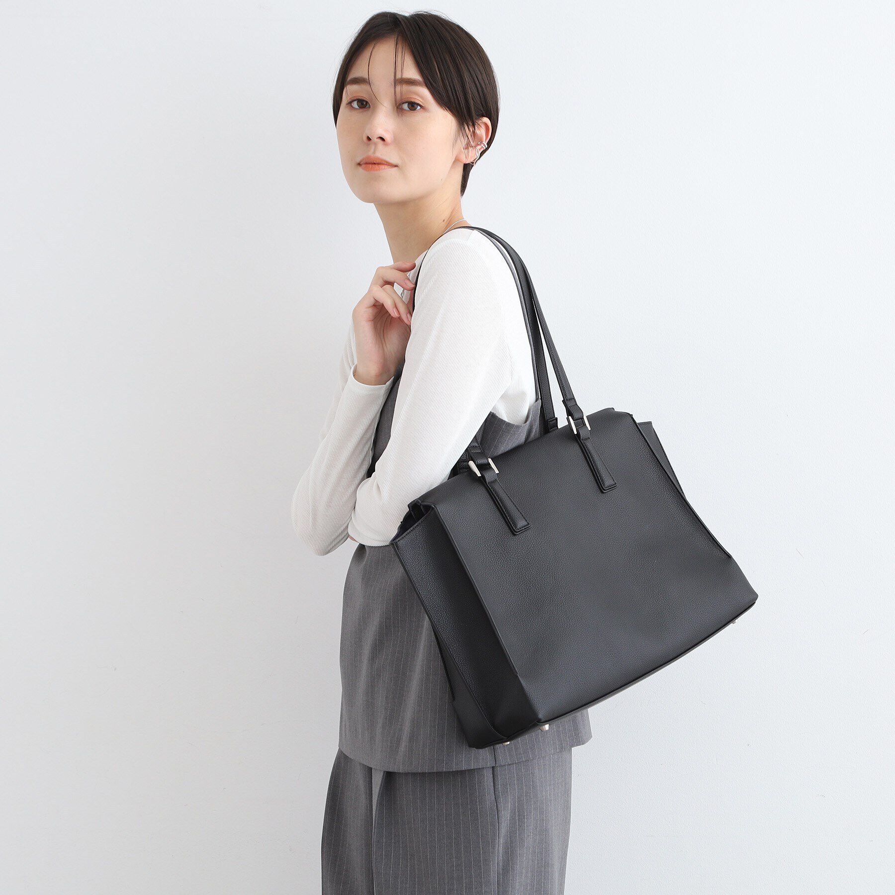 INDIVI「【高機能／収納力◎！】シゴデキバッグ」|トートバッグ|